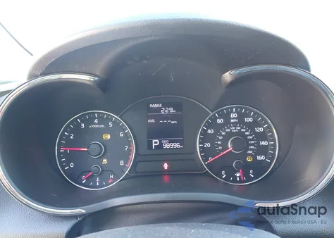 2016 Kia Forte Lx из США, поврежденный, VIN KNAFK4A6XG5619455